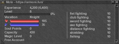 Signature for player Mote